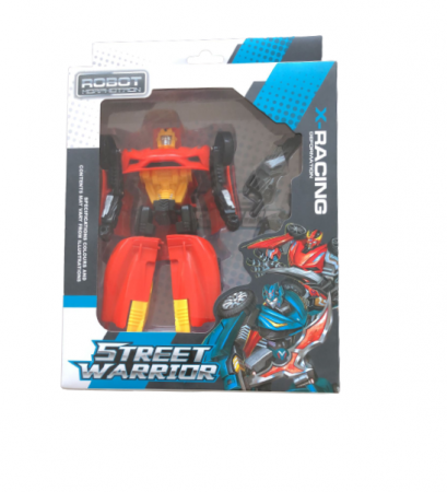 Joaca si timp liber - Robot Street Warrior rosu
