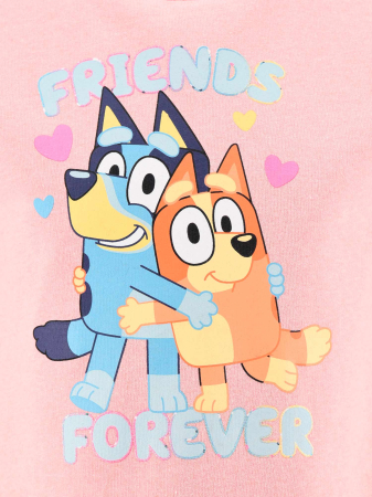 Rochie bumbac cu maneca lunga Friends Forever Bluey si Bingo [2]