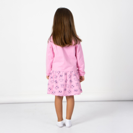 Rochie bumbac cu maneca lunga, Gabby's Dollhouse Cat-titude [5]