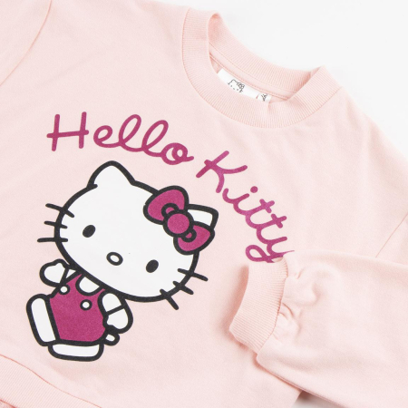 Rochie bumbac cu maneca lunga si fusta din tulle , Hello Kitty [1]
