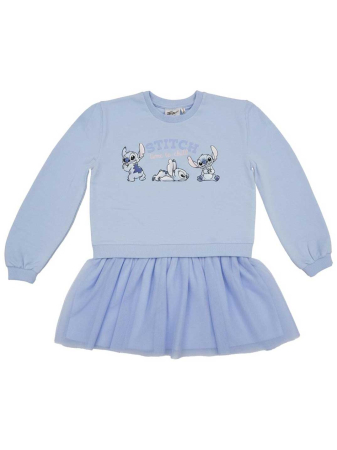 Rochie bumbac cu maneca lunga si fusta din tulle , Lilo & Stitch [2]
