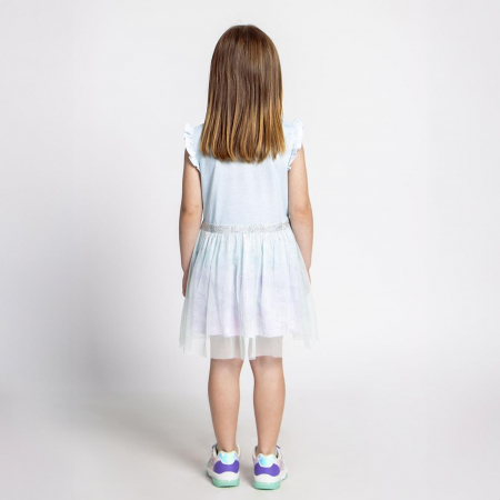 Rochie bumbac maneca scurta Frozen Disney [4]