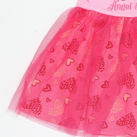 Rochie de vara pentru copii Disney Lilo & Stitch cu tul [1]