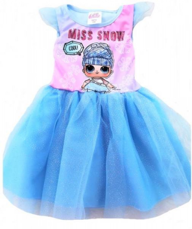 Rochite fete - Rochie tutu LOL SURPRISE Miss Snow