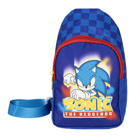 Totul pentru scoala - Rucsac de umar/crossbody Sonic 23x13x7 cm