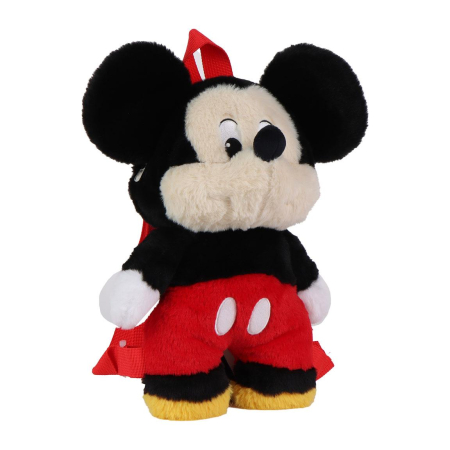Rechizite si papetarie - Rucsac din plus Mickey Mouse 17x30x11 cm