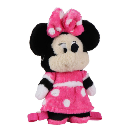 Ghiozdane Scolare - Rucsac din plus Minnie Mouse 17x30x11 cm