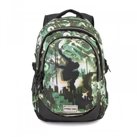 Totul pentru scoala - Rucsac dublu Prodg Fly, 30x44x17 cm