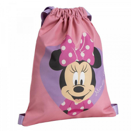 Totul pentru scoala - Sac sport Minnie Mouse Disney, 33x27x3 cm