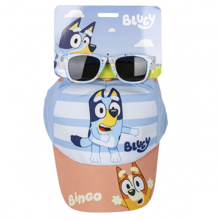 Sepci si caciuli copii - Sapca cu ochelari Bluey si Bingo