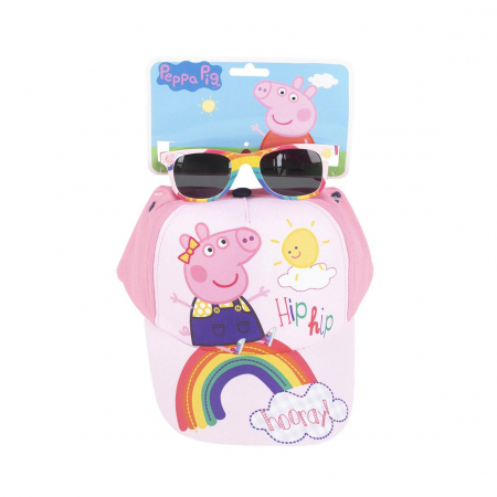 Imbracaminte si incaltaminte copii - Sapca cu ochelari Peppa Pig