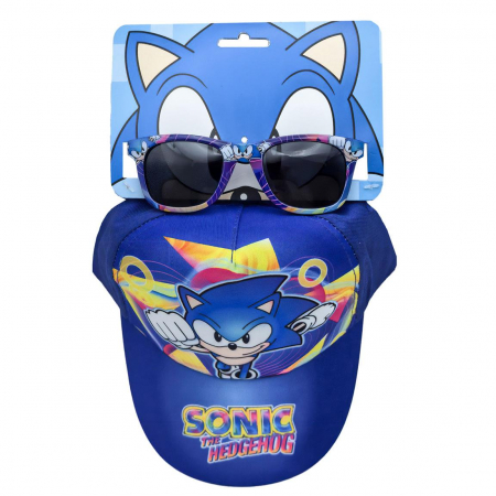 Imbracaminte si incaltaminte copii - Sapca cu ochelari Sonic the Hedgehog