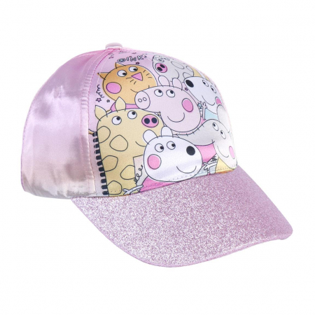 Imbracaminte si incaltaminte copii - Sapca cu sclipici model Peppa Pig