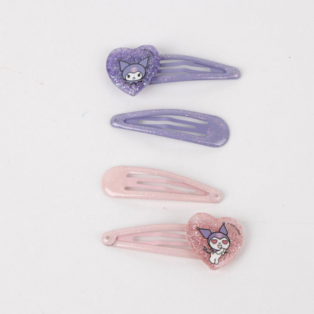 Set 10 accesorii par pentru copii, Hello Kitty Kuromi [3]