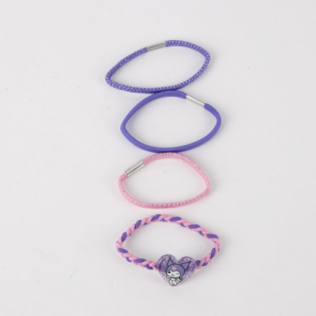Set 10 accesorii par pentru copii, Hello Kitty Kuromi [2]