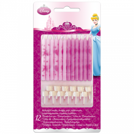 Accesorii hranire - Set 12 lumanari Princess Live Your Story