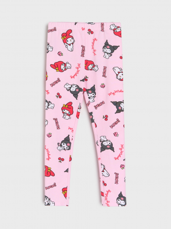 Set 2 colanti lungi din bumbac Hello Kitty [2]