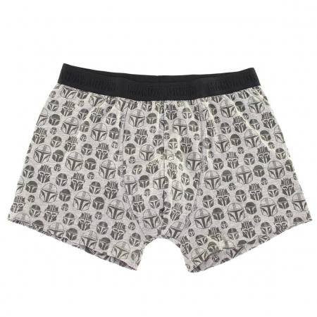 Set 2 perechi chiloti boxeri pentru adulti, Mandalorian [1]