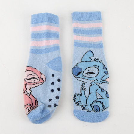 Set 2 perechi sosete groase antiderapante Lilo & Stitch [1]