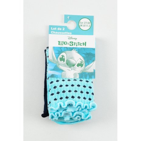 Set 2 perechi sosete din bumbac, Lilo & Stitch [2]