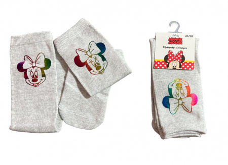 Sosete si dresuri copii - Set 2 perechi sosete Minnie Mouse Disney