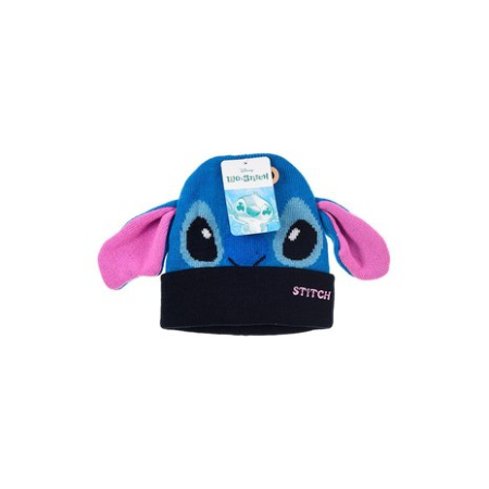 Set 2 piese iarna, caciula cu urechi si manusi Stitch [2]