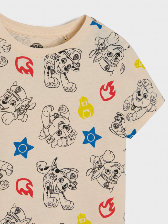 Set 2 tricouri din bumbac cu maneca scurta Paw Patrol [5]