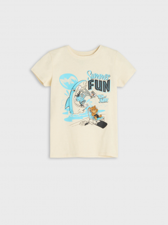 Set 2 tricouri din bumbac cu maneca scurta Tom & Jerry [3]