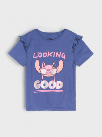 Set 2 tricouri din bumbac Lilo & Stitch [2]