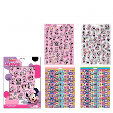 Jocuri si jucarii - Set 300 stickere Minnie Mouse