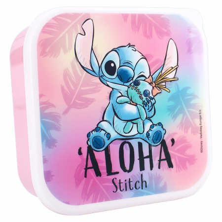 Set 3 cutii snacks cu capac Lilo si Stitch [3]