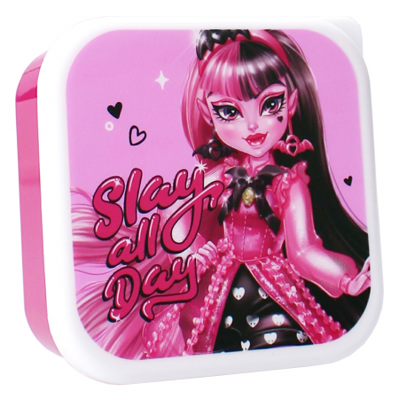 Set 3 cutii snacks cu capac Monster High [6]