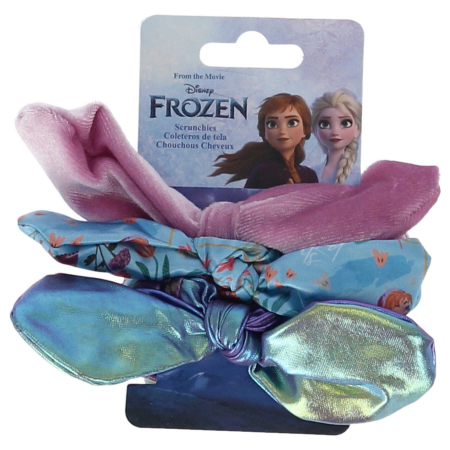 Set 3 elastice de par cu funda, Frozen Disney [1]