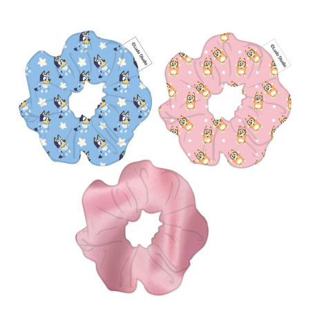 Set 3 elastice textil de par, Bluey [1]