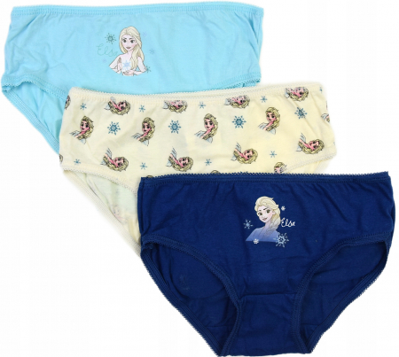 Lenjerie intima copii - Set 3 perechi chiloti bumbac Frozen Regatul de Gheata