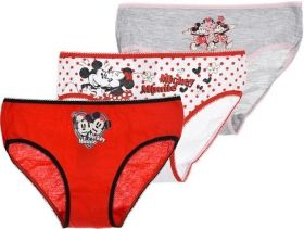 Lenjerie intima copii - Set 3 perechi chiloti Minnie Mouse