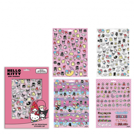 Jocuri si jucarii - Set 300 stickere Hello Kitty