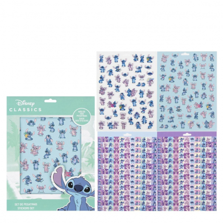 Seturi de artizanat - Set 300 stickere Lilo & Stitch