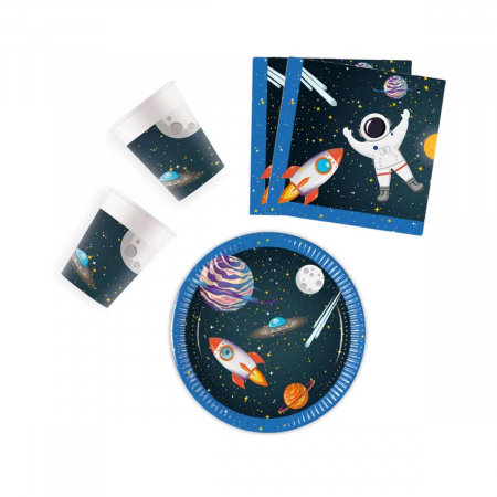 Vesela pentru petrecere - Set 36 accesorii pentru petrecerea copiilor, Spatiu