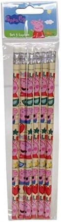 Set 6 creioane cu radiera Peppa Pig [3]