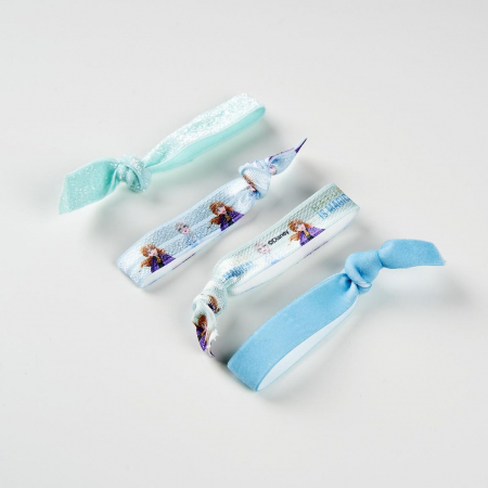 Cadouri si accesorii diverse - Set 4 elastice de par Frozen, Nature is Magical