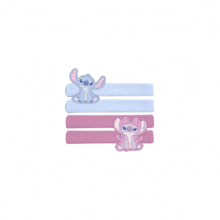 Cadouri si accesorii diverse - Set 4 elastice par, copii, Lilo & Stitch