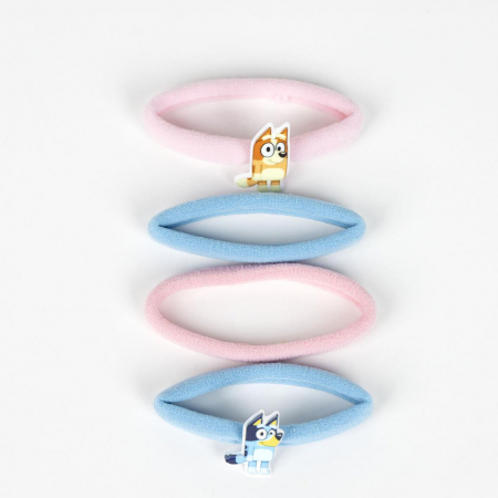 Accesorii par - Set 4 elastice pentru par Bluey