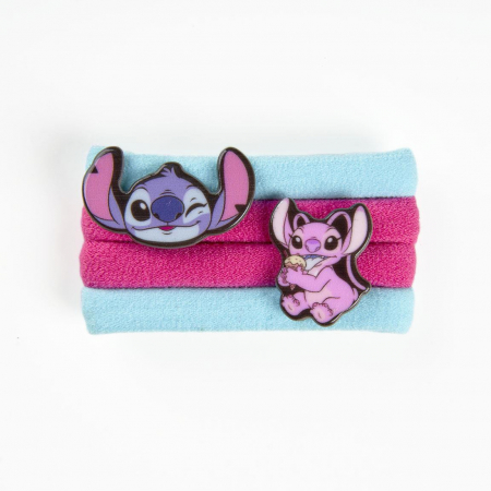 Cadouri si accesorii diverse - Set 4 elastice pentru par Lilo & Stitch