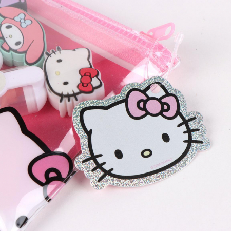 Set 4 evidentiatoare Hello Kitty cu penar [4]