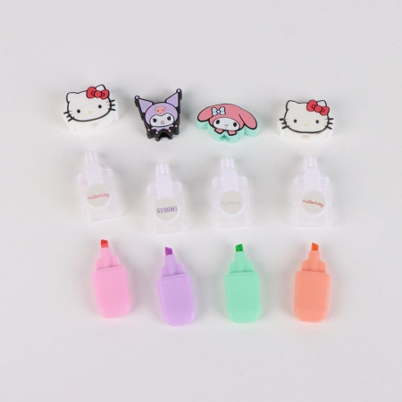 Set 4 evidentiatoare Hello Kitty cu penar [1]