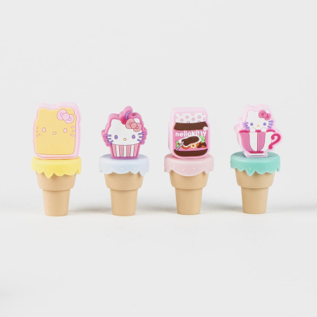 Set 4 evidentiatoare Hello Kitty forma inghetata [2]