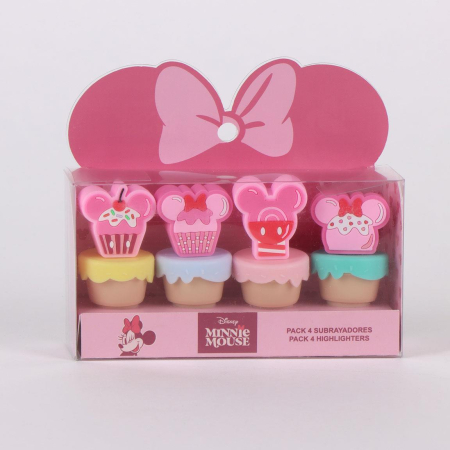 Set 4 evidentiatoare Minnie Mouse Disney forma inghetata [2]