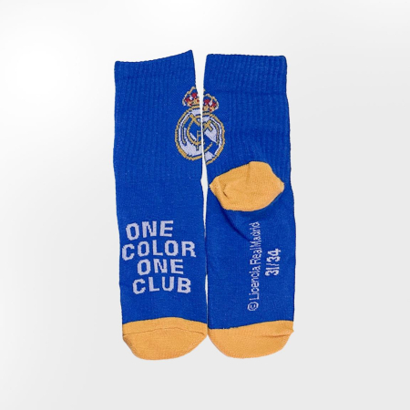 Set 4 perechi sosete groase intr-o pusculita cadou, Real Madrid [1]