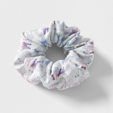 Set 5 elastice textil de par pentru copii, Frozen Disney [3]